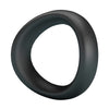 CRAZY BULL - VALEN ANILLO PARA PENE ERGONÓMICO SILICONA NEGRO