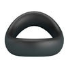 CRAZY BULL - VALEN ANILLO PARA PENE ERGONÓMICO SILICONA NEGRO