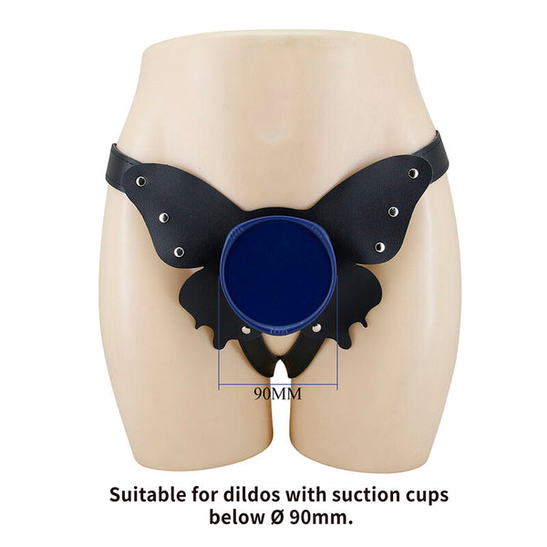 PRETTY LOVE - YETI ARNÉS STRAP-ON CON DILDO Y VENTOSA CARNE
