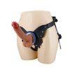 PRETTY LOVE - YETI ARNÉS STRAP-ON CON DILDO Y VENTOSA CARNE
