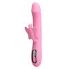 PRETTY LOVE - BELLA VIBRADOR RABBIT CON ESTIMULACIÓN MARIPOSA Y LED ROSA