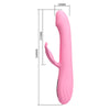 PRETTY LOVE - BELLA VIBRADOR RABBIT CON ESTIMULACIÓN MARIPOSA Y LED ROSA