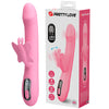 PRETTY LOVE - BELLA VIBRADOR RABBIT CON ESTIMULACIÓN MARIPOSA Y LED ROSA
