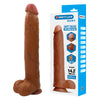 PRETTY LOVE - DANY DILDO REALÍSTICO FLEXIBLE CON VENTOSA 36 CM -Ø- 5,6 CM MARRÓN