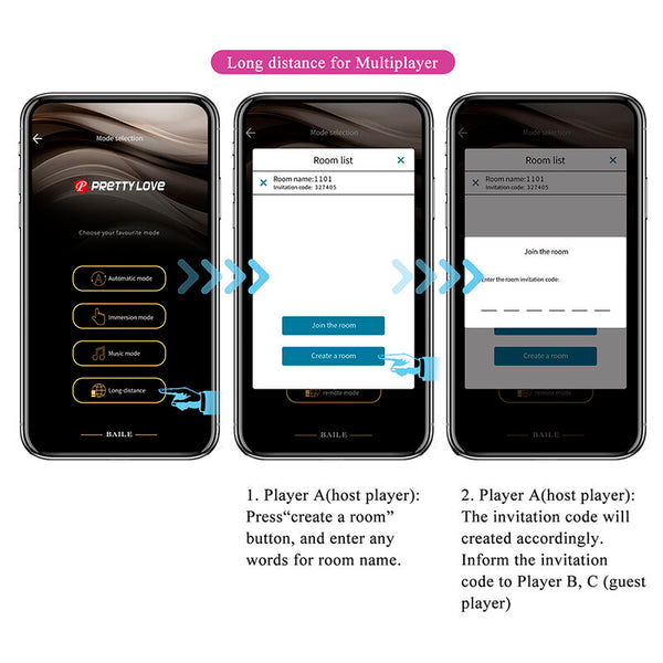 PRETTY LOVE - HAZELYNN MASAJEADOR APP CONTROL 12 FUNCIONES ROSA