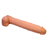 PRETTY LOVE - PAT DILDO REALÍSTICO FLEXIBLE CON VENTOSA NATURAL 40 CM -Ø- 6 CM