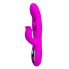 PRETTY LOVE - YALANDA VIBRADOR RABBIT OSCILANTE CON PANTALLA LED MORADO