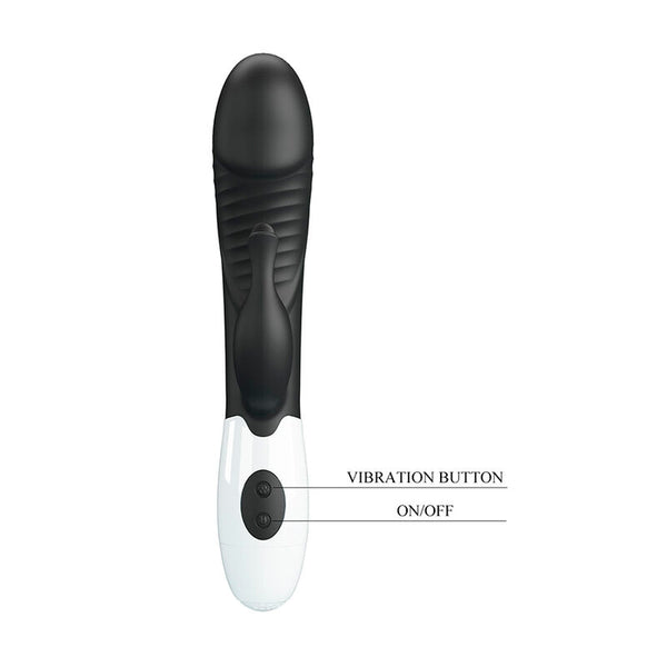 PRETTY LOVE - RASMUSSEN VIBRADOR RABBIT 30 FUNCIONES NEGRO