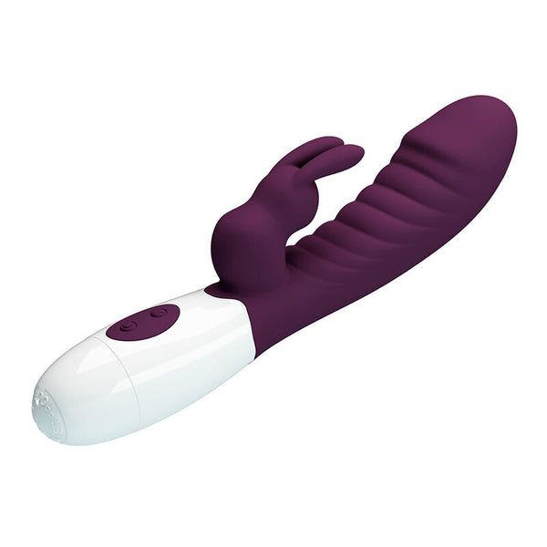 PRETTY LOVE - NAUGHTY BUNNY VIBRADOR RABBIT 30 FUNCIONES MORADO