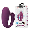 PRETTY LOVE - KLAY VIBRADOR HUEVO CON EMPUJE APP CONTROL MORADO