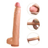 PRETTY LOVE - RAEL DILDO REALÍSTICO FLEXIBLE CON VENTOSA 40 CM -Ø- 6 CM MARRÓN