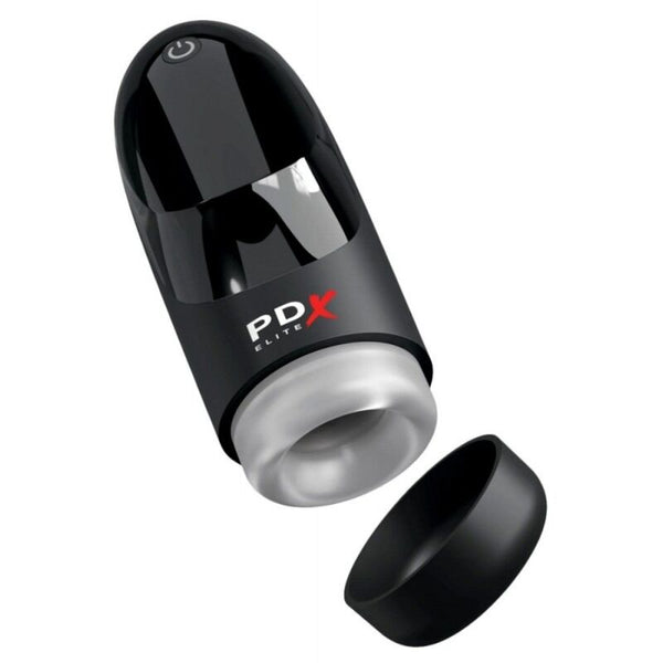 PDX ELITE - MASTURBADOR HYDROGASM CON VIBRACIÓN CICLÓNICA 20 CM