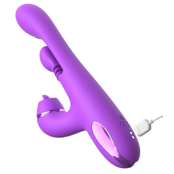 FANTASY FOR HER - VIBRADOR RABBIT INTIMOTION PULSE PRO VIBE MORADO