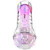 PDX ELITE - MASTURBADOR TRANSPARENTE VIEWTUBE XXL LED STROKER 27.3 CM