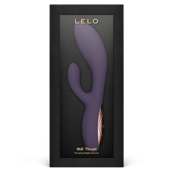 LELO - INA THRUST VIBRADOR RABBIT CON EMPUJE MORADO