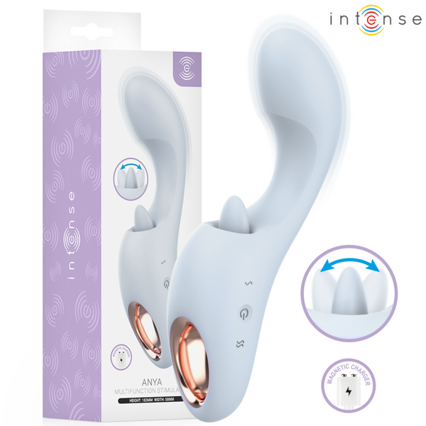 INTENSE - ANYA ESTIMULADOR MULTIFUNCIÓN CON VIBRACIÓN Y MOVIMIENTO