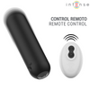INTENSE - JUDY BALA VIBRADORA RECARGABLE CON CONTROL REMOTO NEGRO