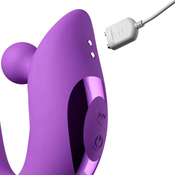 FANTASY FOR HER - HARMONI PRO PURPLE VIBRADOR RABBIT PARA PUNTO G Y CLÍTORIS