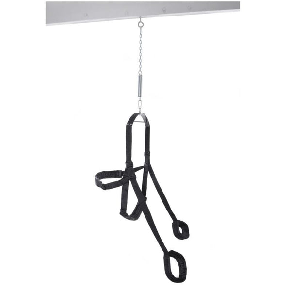 FETISH FANTASY SERIES - COLUMPIO ERÓTICO FANTASY SWING NEGRO