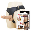 PRETTY LOVE - ZANE ARNÉS CON DILDO FLEXIBLE 17 CM Ø 4,3 CM COLOR NATURAL