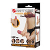 PRETTY LOVE - ZANE ARNÉS CON DILDO FLEXIBLE 17 CM Ø 4,3 CM COLOR NATURAL
