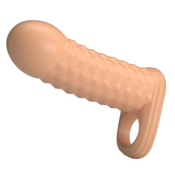 PRETTY LOVE - WOLFRAM FUNDA PARA PENE EXTENSORA 11,5 CM Ø 3,8 CM COLOR NATURAL