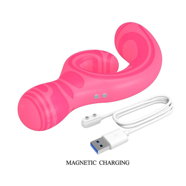 PRETTY LOVE - VERITY MASAJEADOR DOBLE RECARGABLE USB