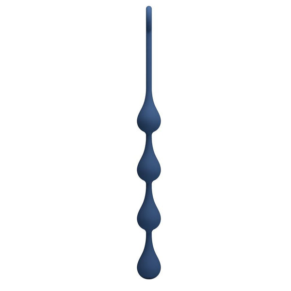 MR PLAY - BOLAS ANALES SILICONA AZUL TALLA M 33 CM