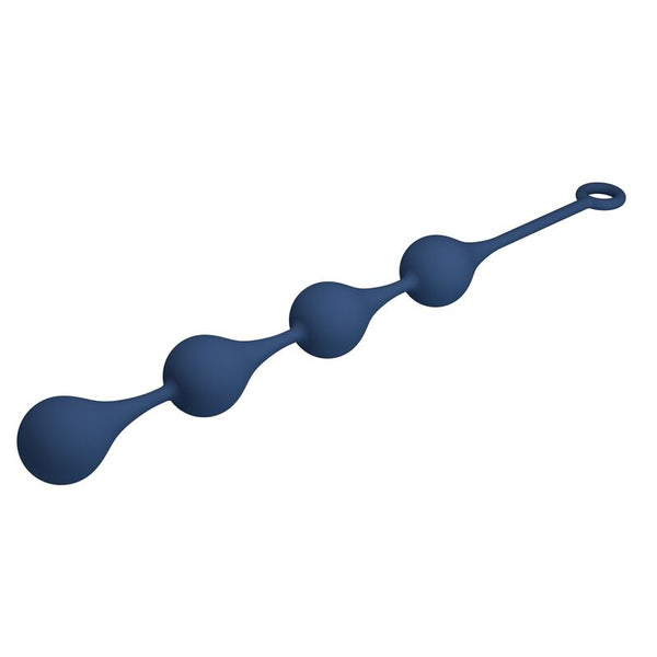 MR PLAY - BOLAS ANALES SILICONA AZUL TALLA XL 52,5 CM