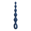 MR PLAY - BOLAS ANALES Y PLUG ANAL SILICONA AZUL 20,4 CM