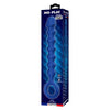 MR PLAY - BOLAS ANALES Y PLUG ANAL SILICONA AZUL -Ø- 3,4 CM - 28,5 CM