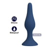 MR PLAY - PLUG ANAL CÓNICO SILICONA AZUL XL