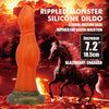 POWER MONSTERS - BLAZEHEART CHARGER DILDO 18,5 CM Ø 4,5 CM
