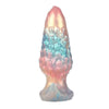 POWER MONSTERS - EBON LEVIATHAN PLUG ANAL HINCHABLE FANTASÍA TRICOLOR 18 CM