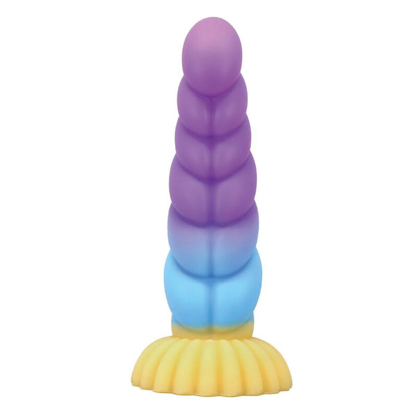 POWER MONSTERS - UNICORN DILDO TRICOLOR 22 CM Ø 5 CM
