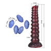 POWER MONSTERS - VOIDCLAW BRUTE DILDO HINCHABLE FANTASÍA BICOLOR 29 CM Ø 5,7 CM