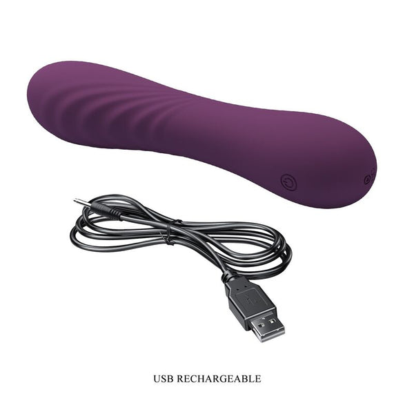 PRETTY LOVE - ALEXISROSE VIBRADOR RECARGABLE 10 FUNCIONES MORADO