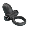 PRETTY LOVE - ANILLO VIBRADOR PARA PENE ADRIEN 10 FUNCIONES NEGRO