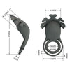 PRETTY LOVE - ANILLO VIBRADOR RECARGABLE CON ESTIMULADOR