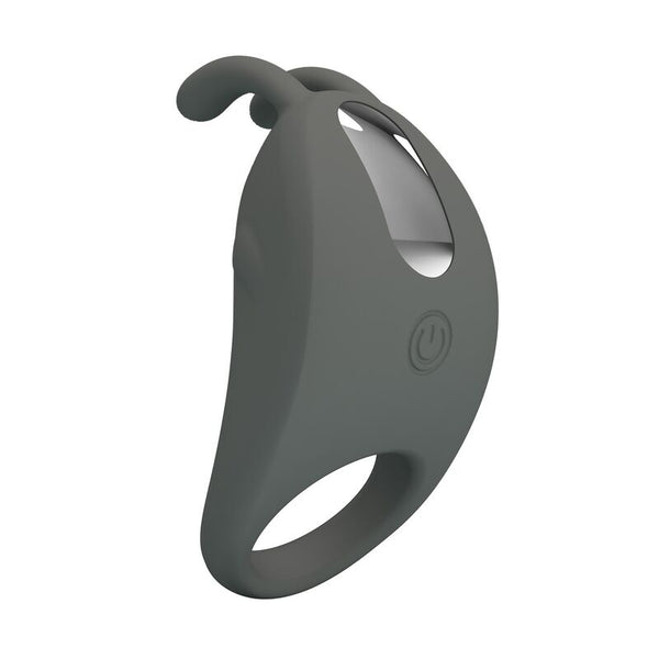 PRETTY LOVE - ANILLO VIBRADOR RECARGABLE CON ESTIMULADOR DE CONEJO