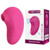 PRETTY LOVE - ARILA SUCCIONADOR DE CLÍTORIS CON VIBRACIÓN RECARGABLE ROSA