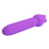 PRETTY LOVE - DANNELL VIBRADOR CON ESTIMULACIÓN ORAL Y CLITORAL RECARGABLE MORADO