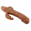 PRETTY LOVE - ELLISON VIBRADOR RABBIT REALÍSTICO 22,6 CM Ø 4,2 CM COLOR MARRÓN