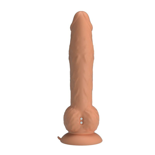 PRETTY LOVE - EREN DILDO VIBRADOR CON EMPUJE 20,5 CM Ø 4,5 CM COLOR NATURAL
