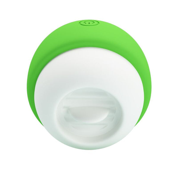 PRETTY LOVE - ESTIMULADOR CLITORAL CON EFECTO LENGUA RECARGABLE VERDE