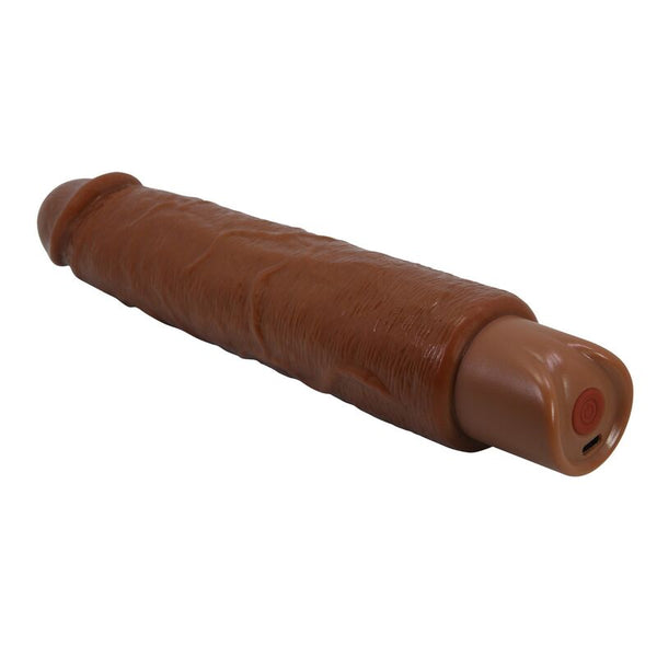 PRETTY LOVE - GAVIN VIBRADOR REALÍSTICO 25 CM Ø 5 CM COLOR MARRÓN