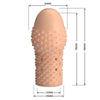 PRETTY LOVE - GEEK'S FUNDA PARA PENE GET YOUR PENIS THICKER COLOR NATURAL