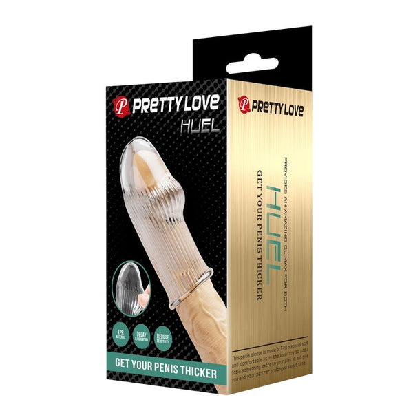 PRETTY LOVE - HUEL FUNDA PARA PENE GET YOUR PENIS THICKER TRANSPARENTE