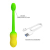 PRETTY LOVE - HUEVO VIBRADOR PULSEN CONTROL APP 12 FUNCIONES RECARGABLE USB VERDE-AMARILLO