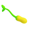 PRETTY LOVE - HUEVO VIBRADOR PULSEN CONTROL APP 12 FUNCIONES RECARGABLE USB VERDE-AMARILLO